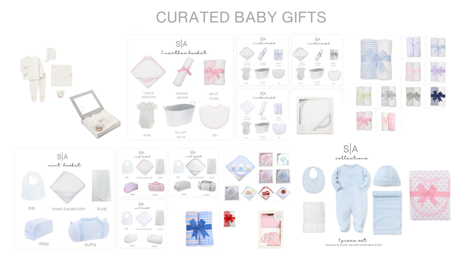 Curated Baby Gifts