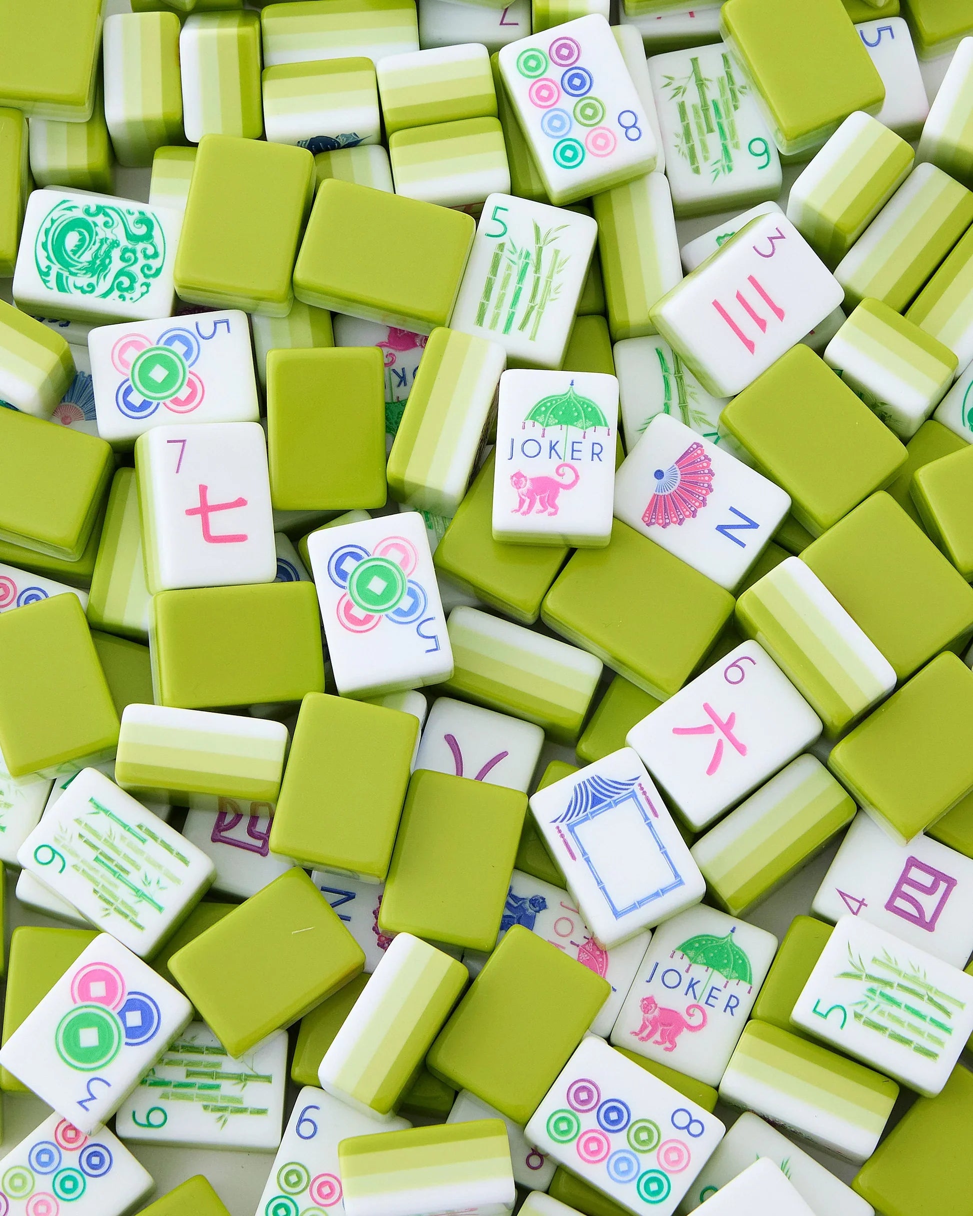 まちぃはん Mahjong | Stitch-Stash