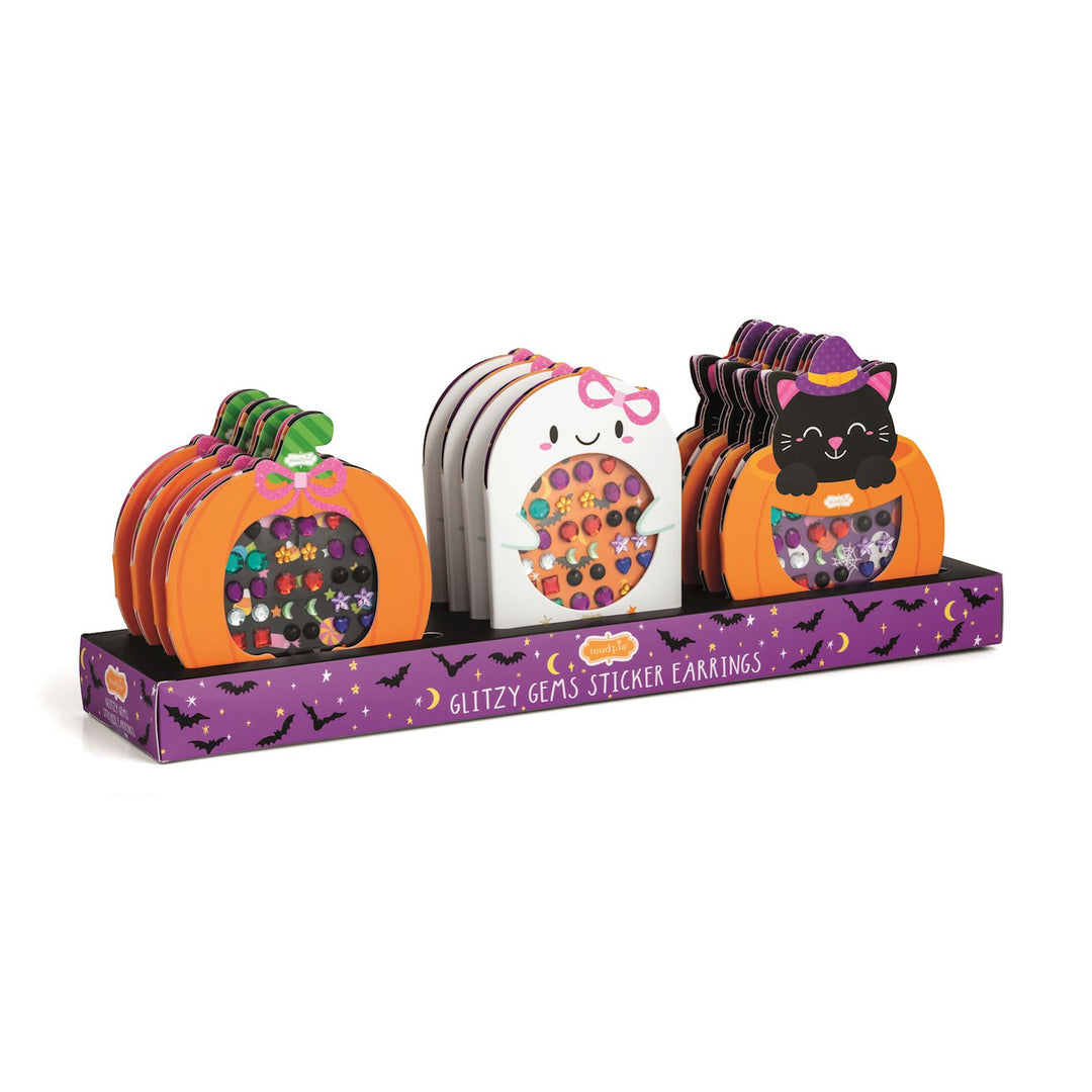 HALLOWEEN STICKER EARRINGS-3A