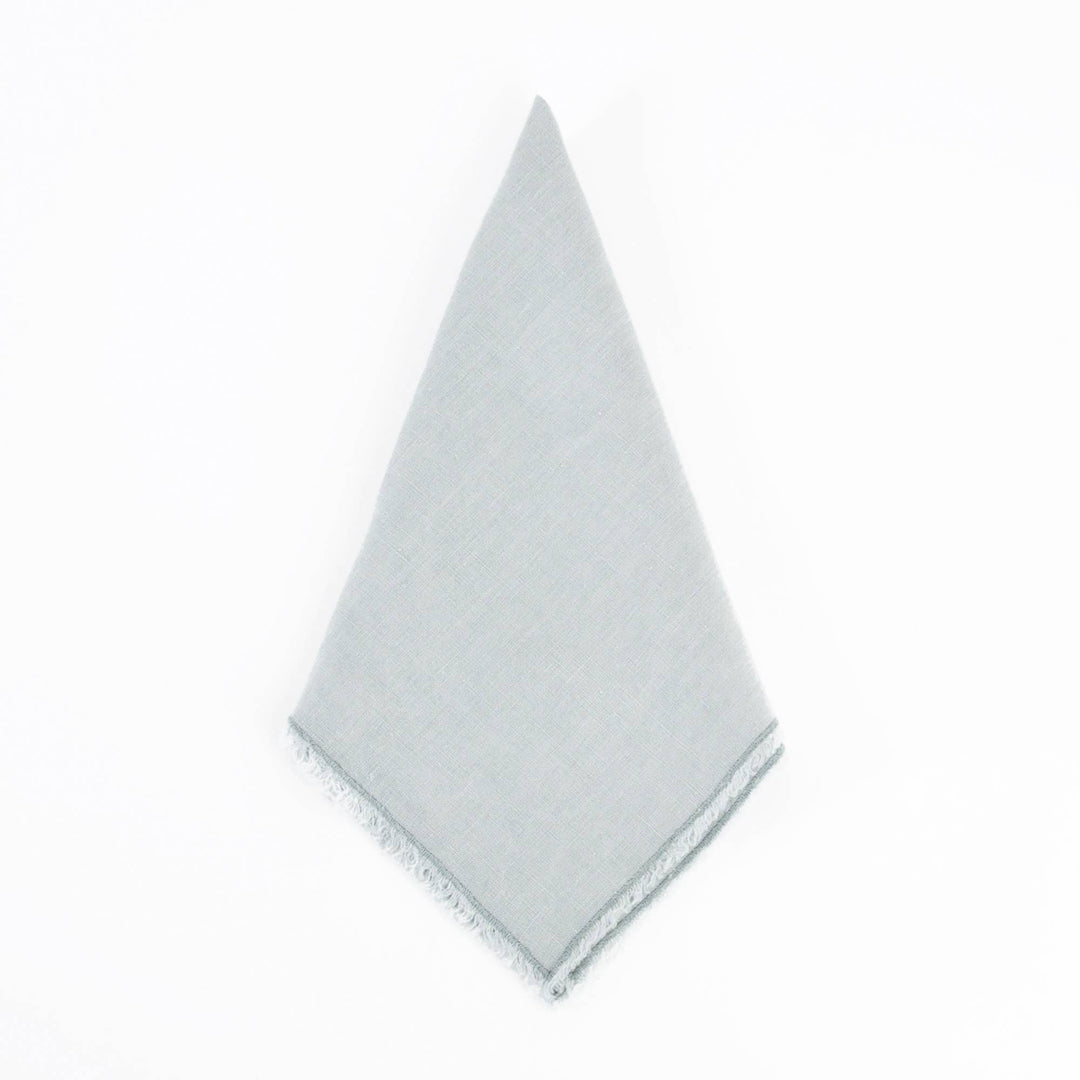 Fringed Design Stone Washed Napkin Set of 4