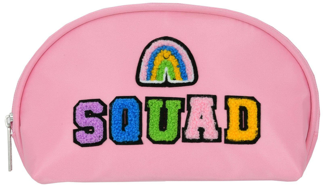 Smile Squad Oval Cosmetic Bag-