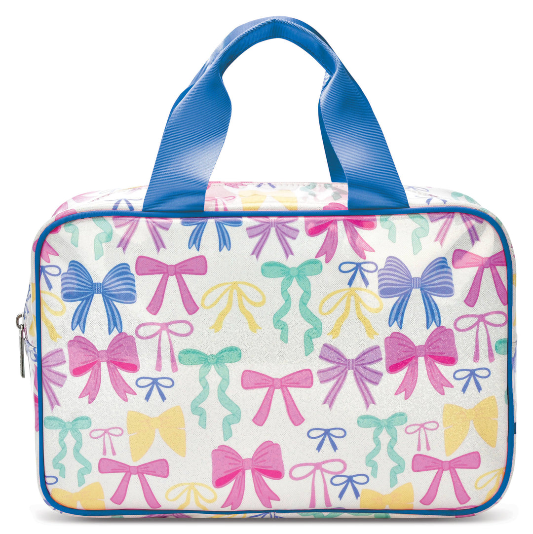 PRETTY BOWS LARGE COSMETIC BAG