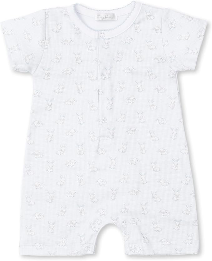 Kissy Kissy Blue Gingham Bunny Playsuit