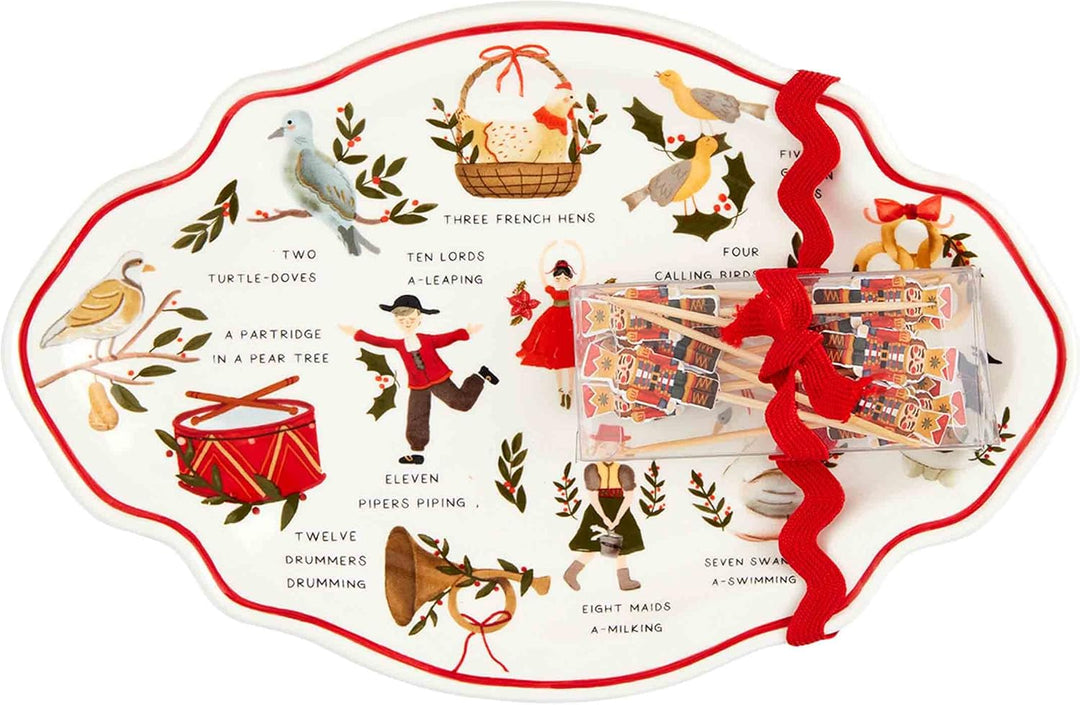 12 Days Christmas Plate