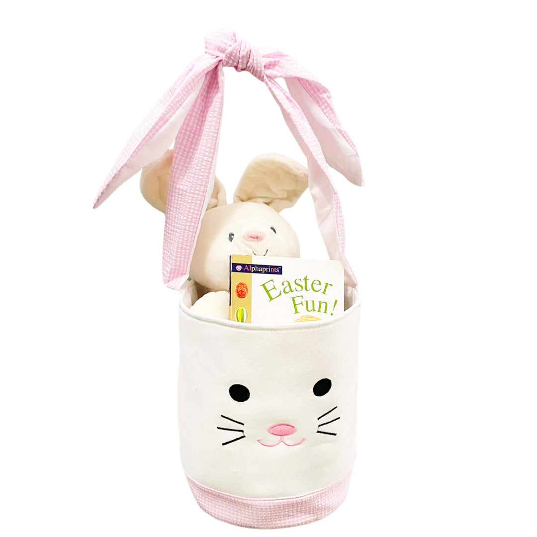 Pink Easter Bunny Basket