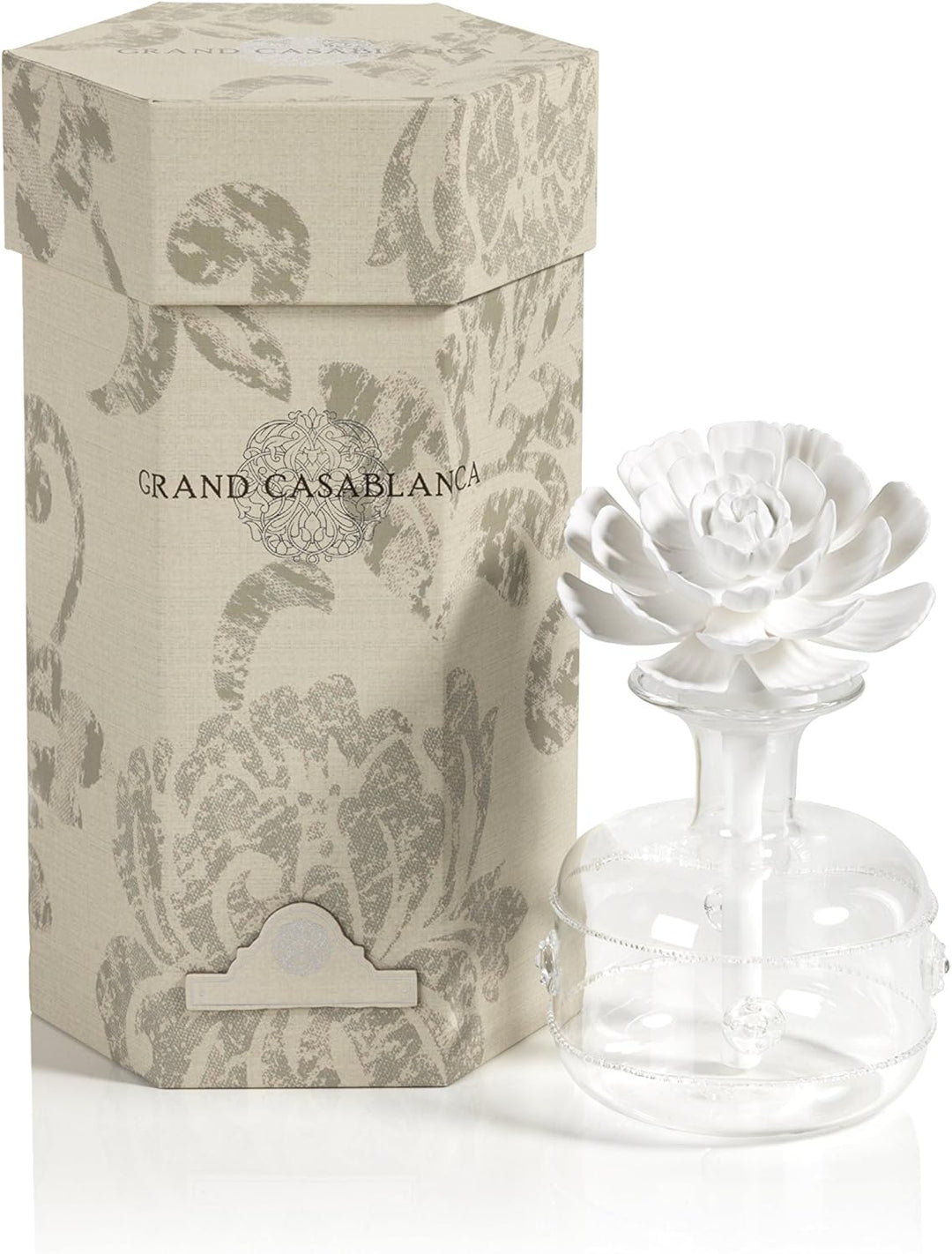 GRAND CASABLANCA PORCELAIN DIFFUSER - MOROCCAN PEONY, MIN. 4