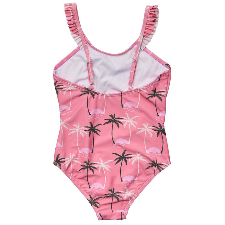 Palm Paradise Frill Strap Swimsuit