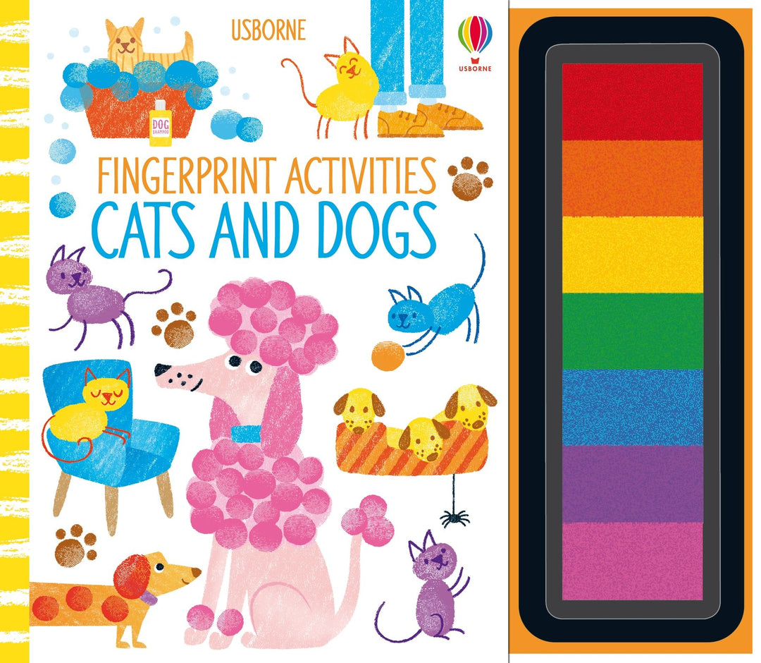 Fingerprint Activities: Cats and Dogs - Book