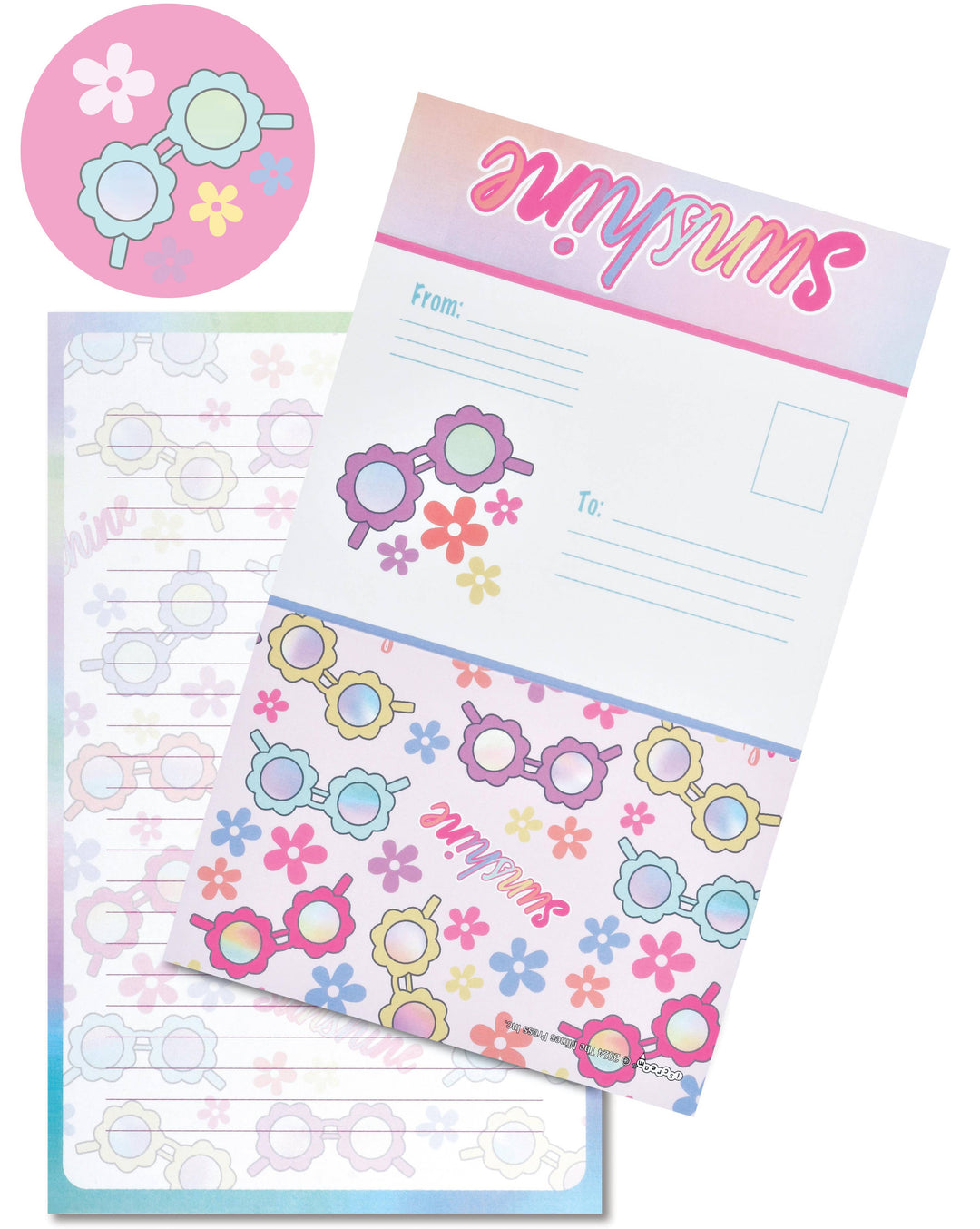 SPRING SUNNIES FOLDOVER CARDS