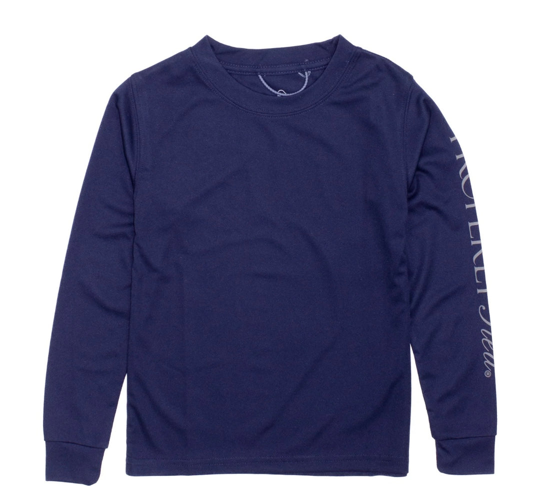 Boys Tidal Rashguard Navy