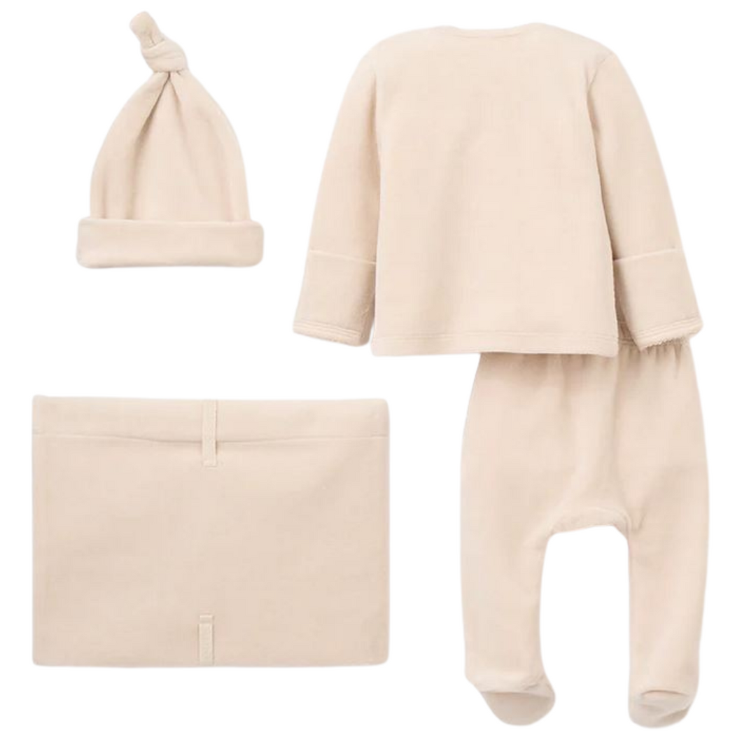 Velour Layette Gift Set