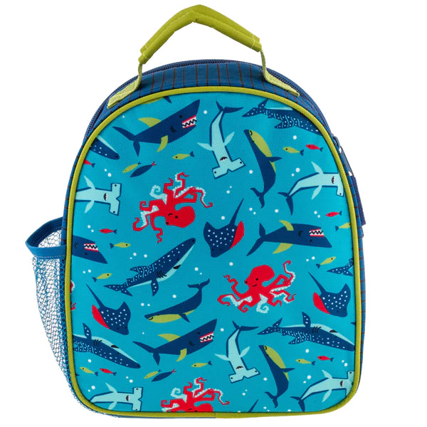 Lunchbox Sharks, Whales & More All Over Print by Stephan Joseph