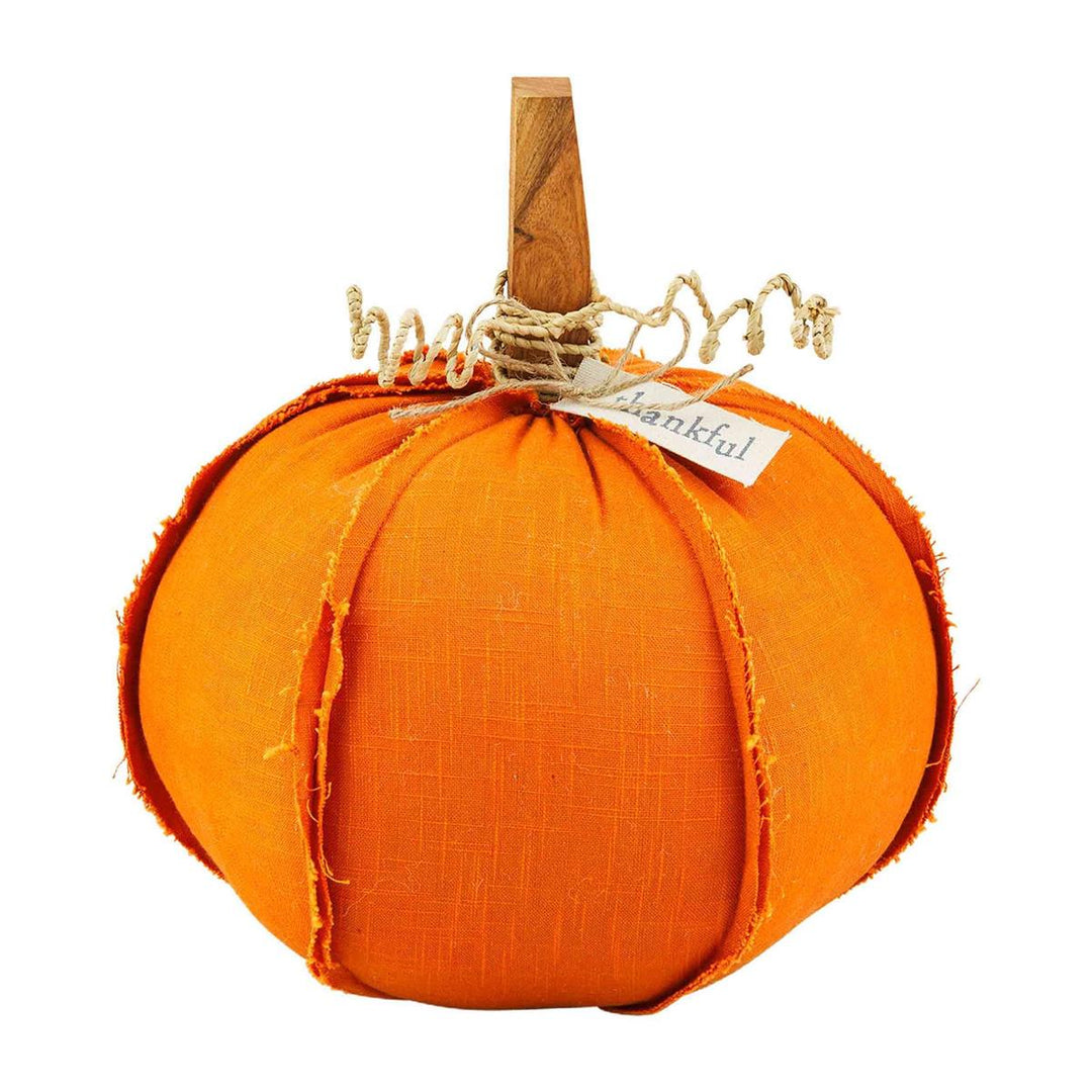 MEDIUM PUMPKIN SITTER by Mud Pie