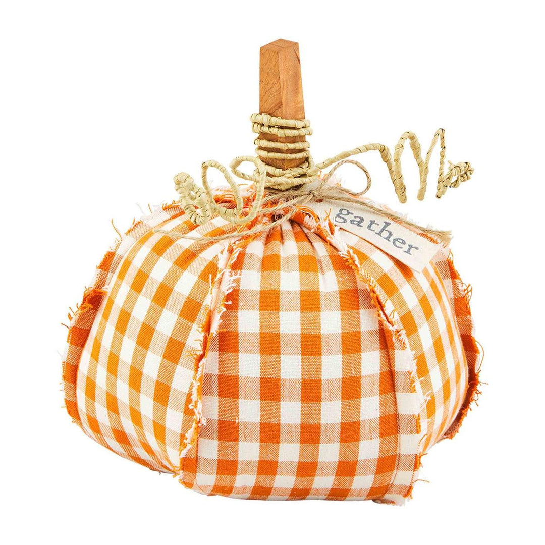 SMALL PUMPKIN SITTER by Mud Pie