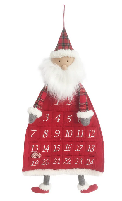 Tartan Santa Advent Calendar by Mon Ami