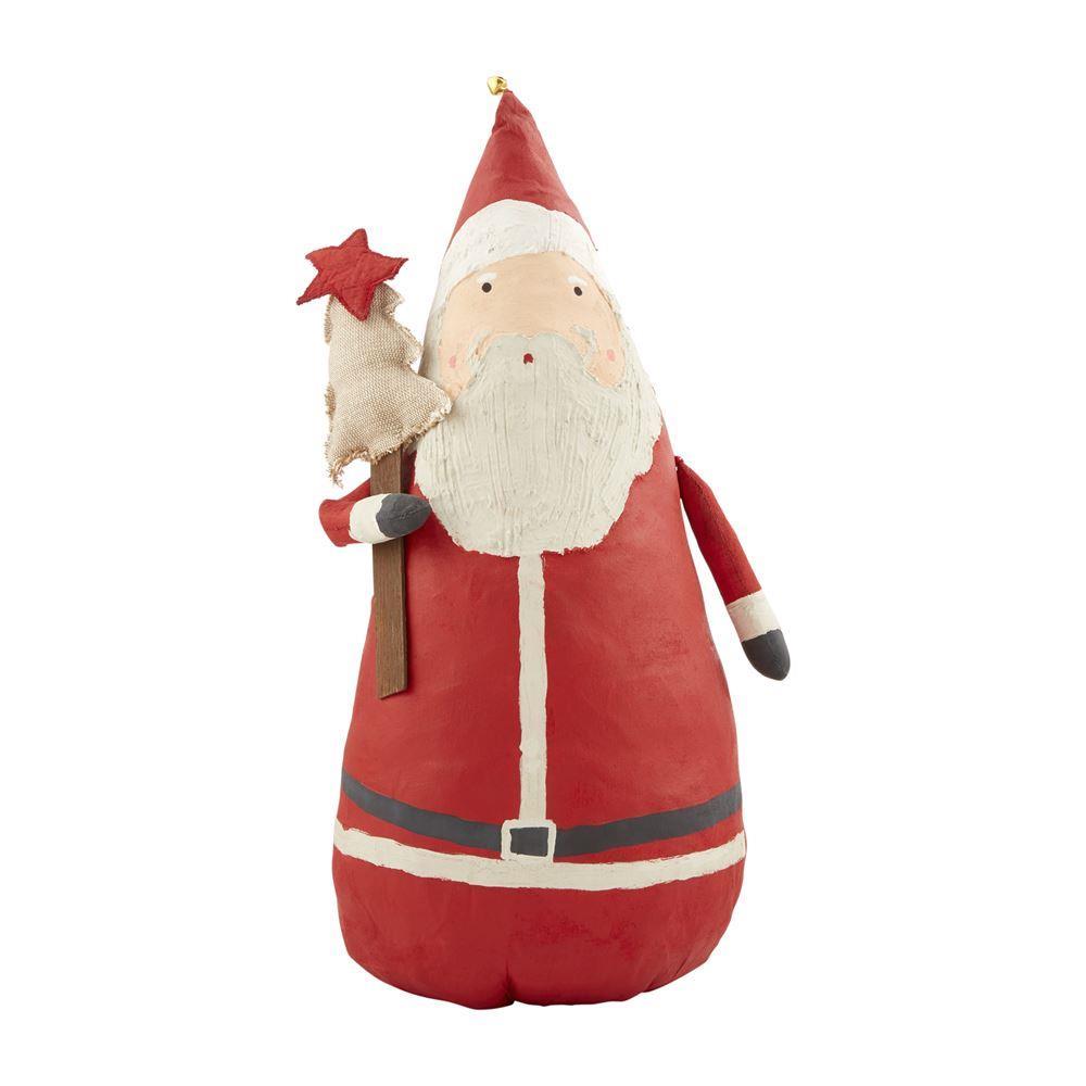 LARGE SANTA SITTER by Mud Pie