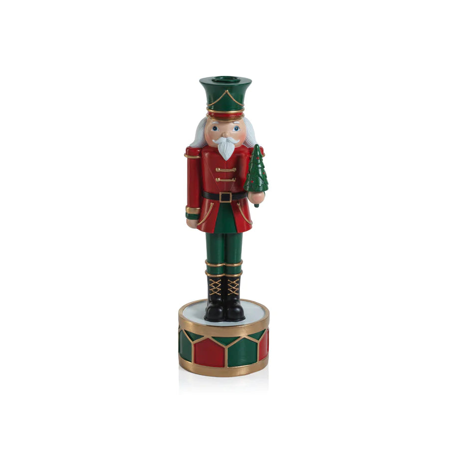 TALL DECORATIVE NUTCRACKER W/ DRUM by Zodax