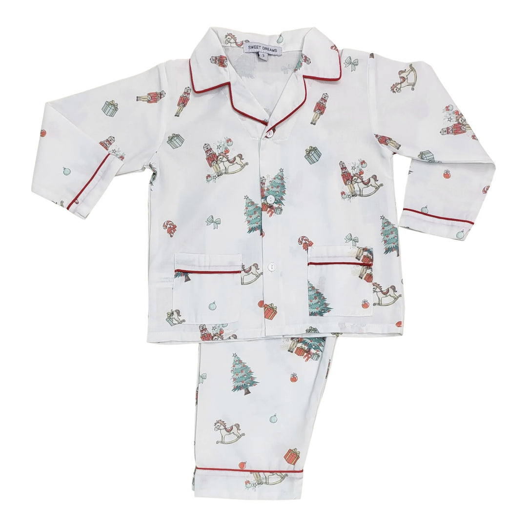 Nutcracker Print Pajamas for Christmas 2024