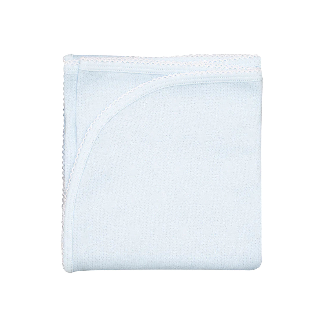 Baby Blankets Pima Cotton Jacquard Weave by Noomie