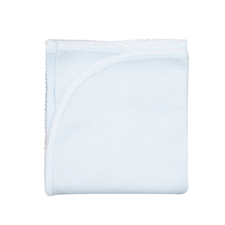 Baby Blankets Pima Cotton Jacquard Weave by Noomie