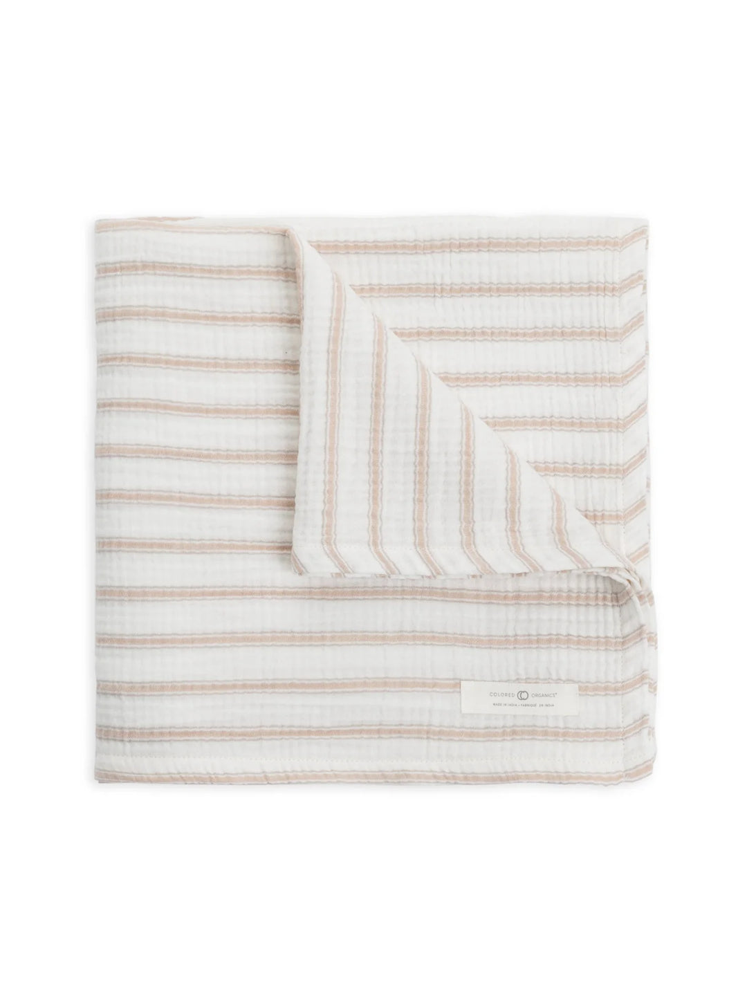 Organic Cotton Swaddle Blanket in a Variety of Colors