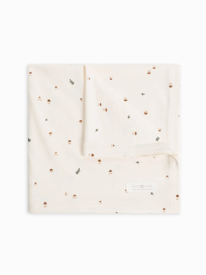 Organic Cotton Swaddle Blanket in a Variety of Colors
