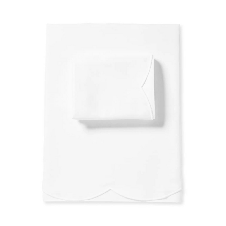 Double Thick Scalloped Baby Crib Sheets