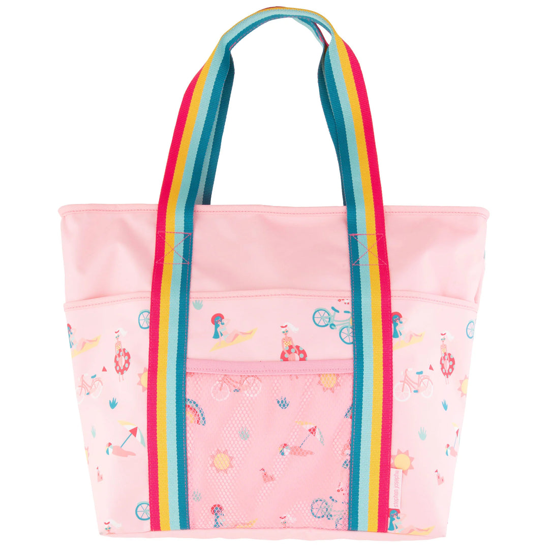 Printed Beach Tote Beach Day by Stephen Joseph