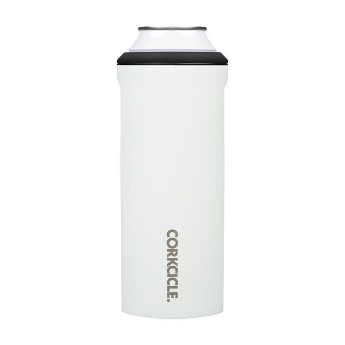 White Slim Can Cooler by Corkcicle