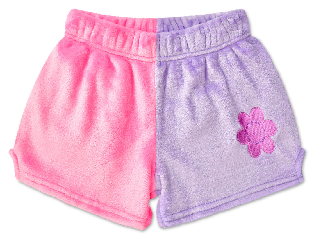 GROOVY SMILES COLOR BLOCK SHORTS (LARGE - 14)