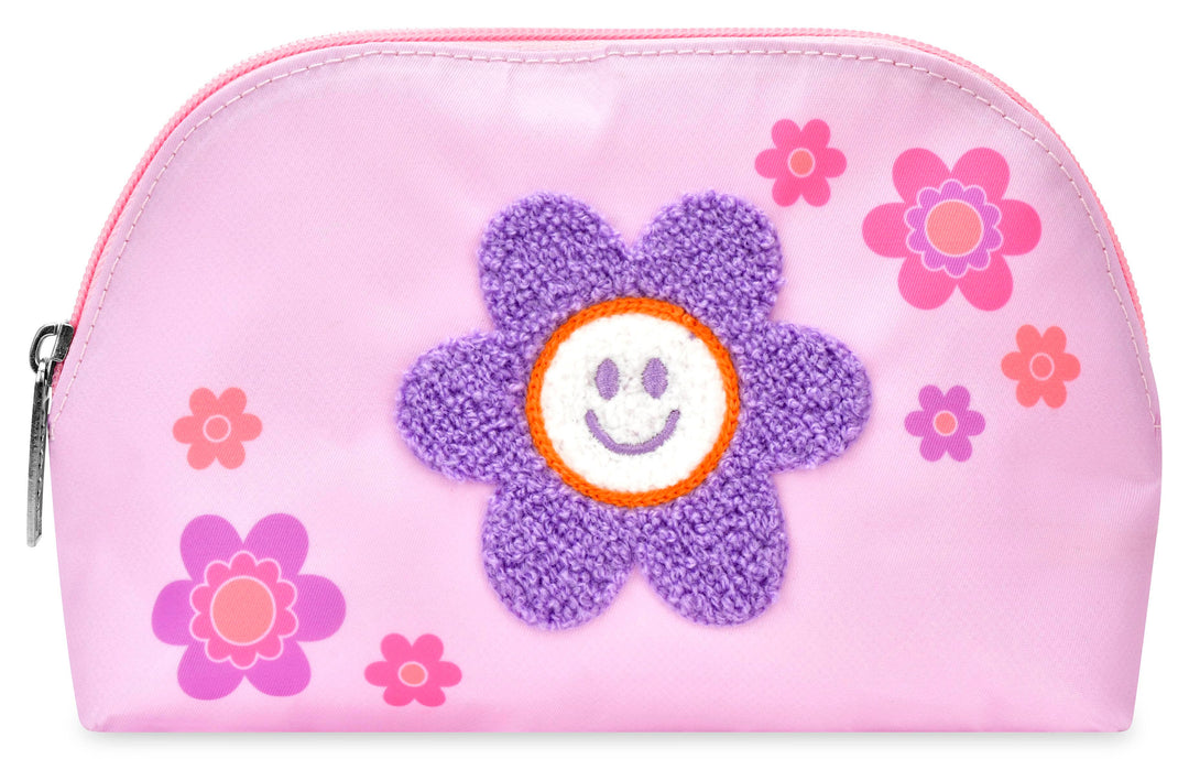 GROOVY SMILES OVAL COSMETIC BAG