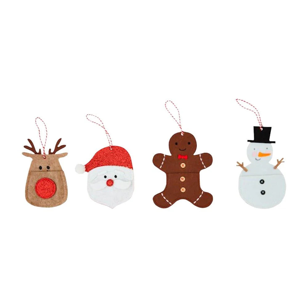 Felt Gift Card Holder Ornament