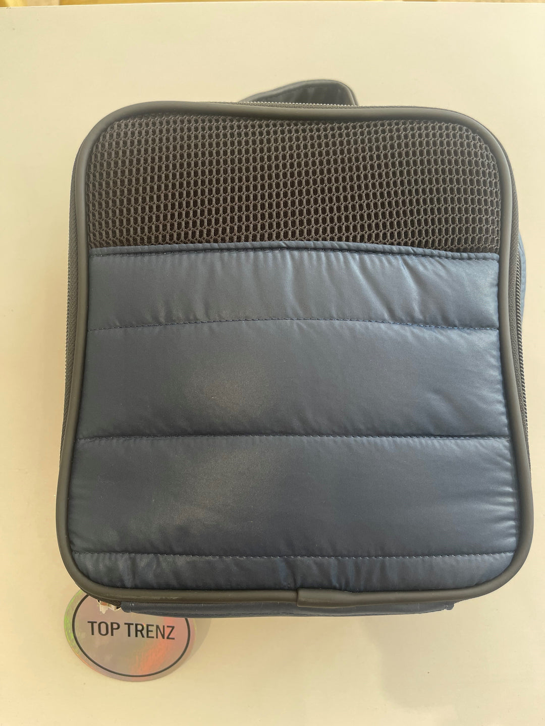 Navy Puffer Insulated Lunch Box