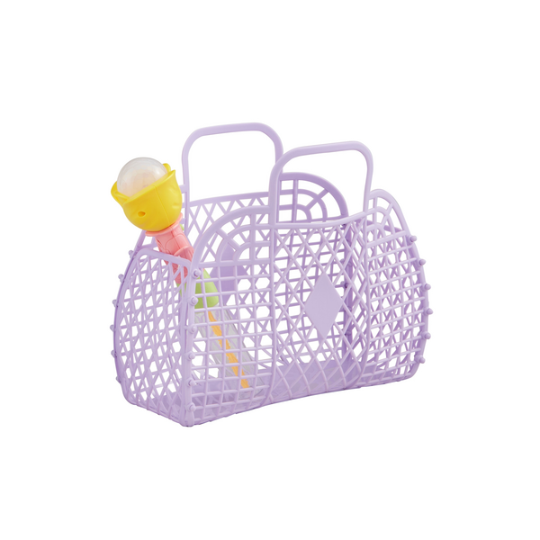 Purple Jelly Tote And Bubbles