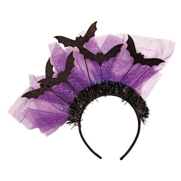 LIGHT UP BATS HEADBAND