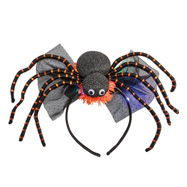 LIGHT UP SPIDER HEADBAND