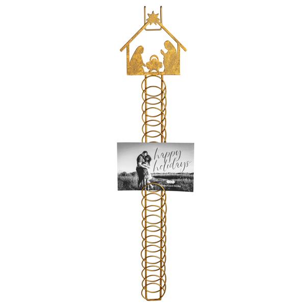 NATIVITY XMAS CARD HOLDER
