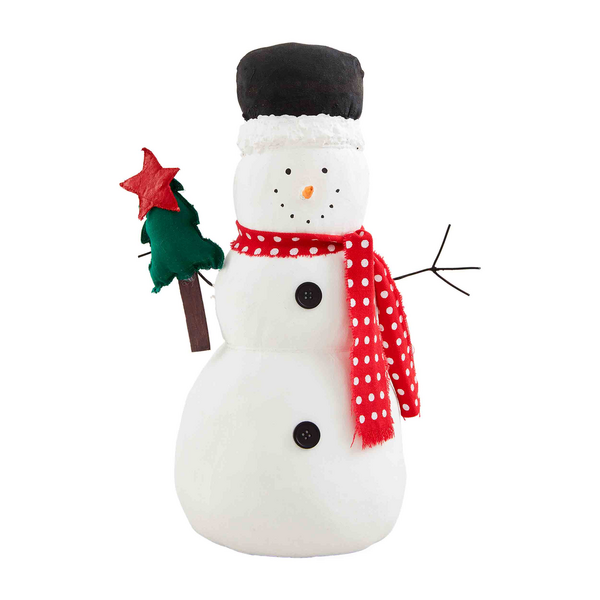 Snowmen Canvas Sitter Large Size