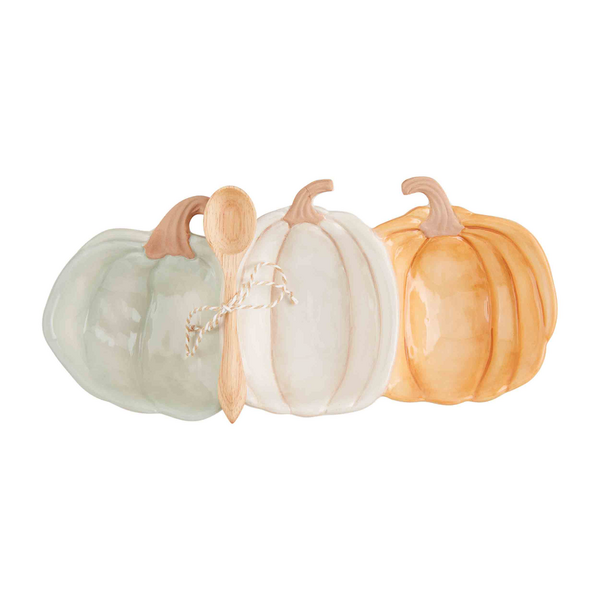 Triple Pumpkin Tidbit Dish