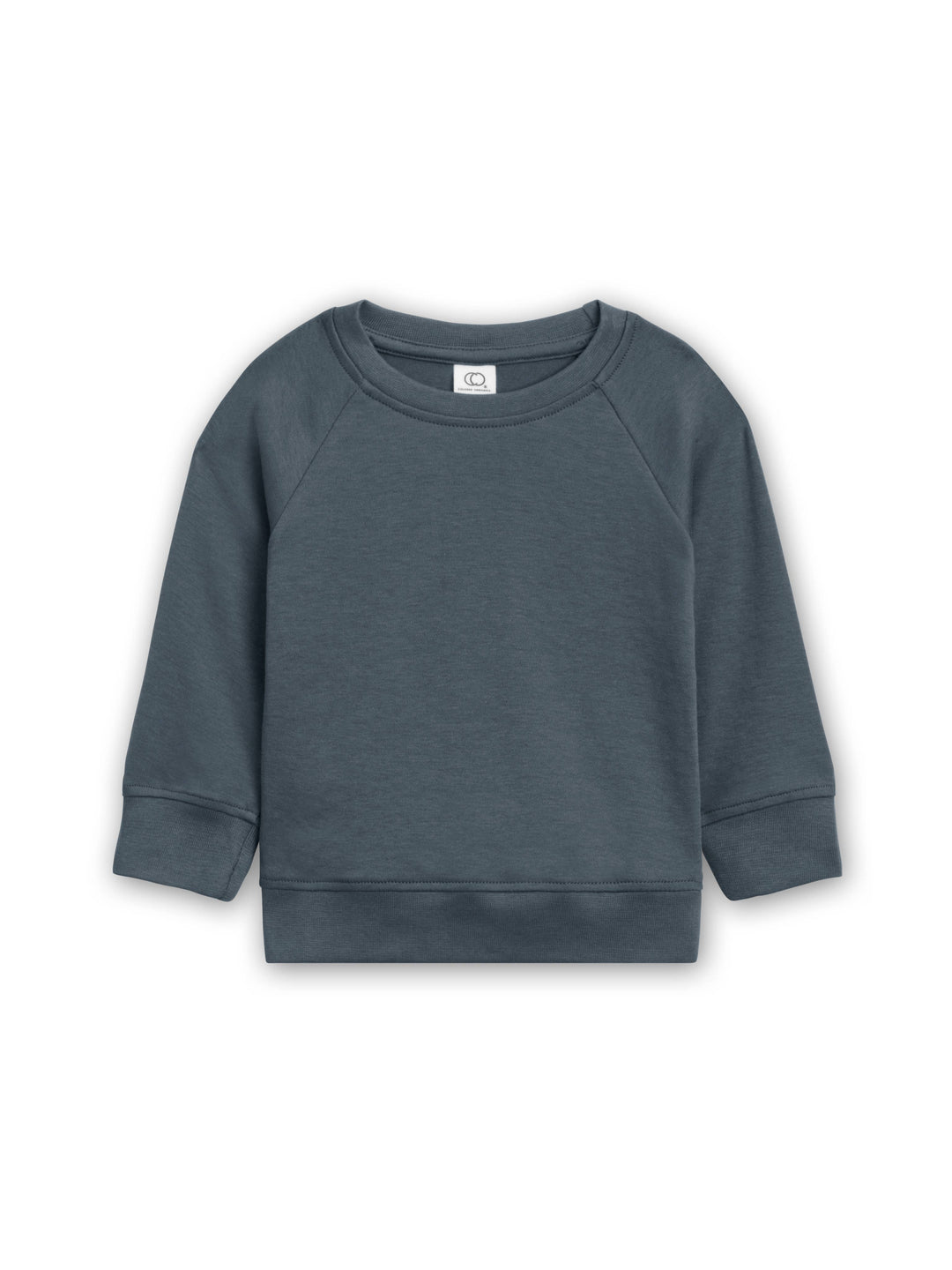 Organic Cotton Baby and Kids Portland Pullover Jogger Set in Harbor Color