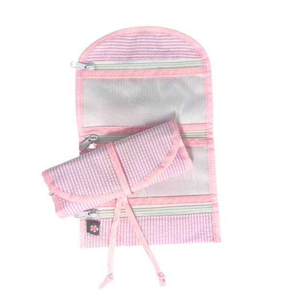 Mini Hang Around Pink Seersucker | Mint