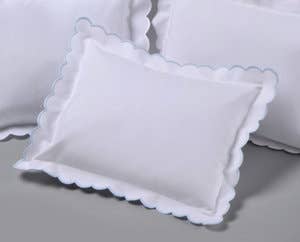 Double Thick Scalloped Baby Pillow