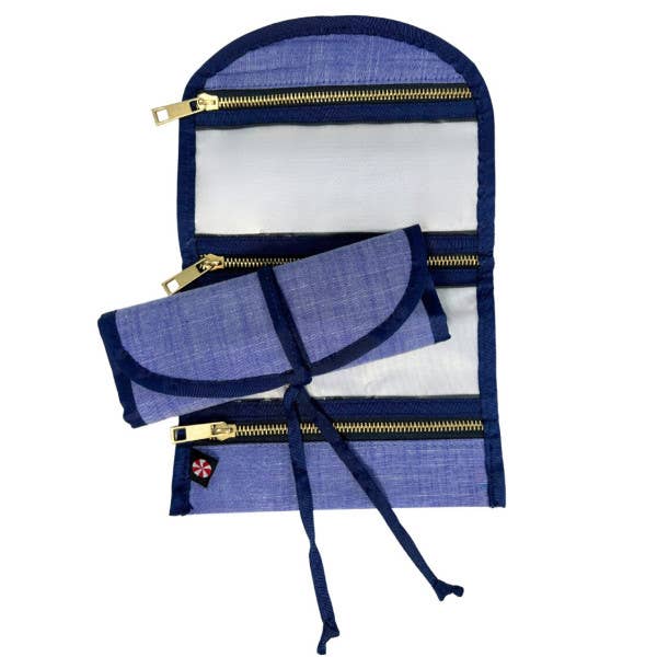 Mini Hang Around Navy Chambray | Mint