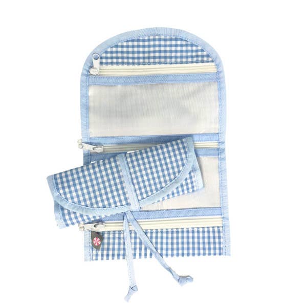 Mini Hang Around Baby Blue Gingham | Mint
