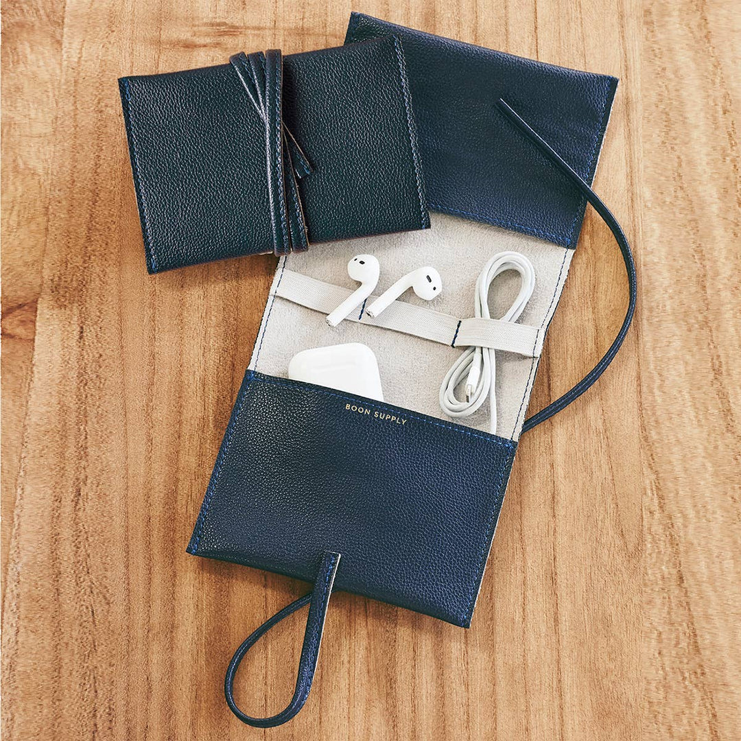 Vegan Leather Tech Pouch