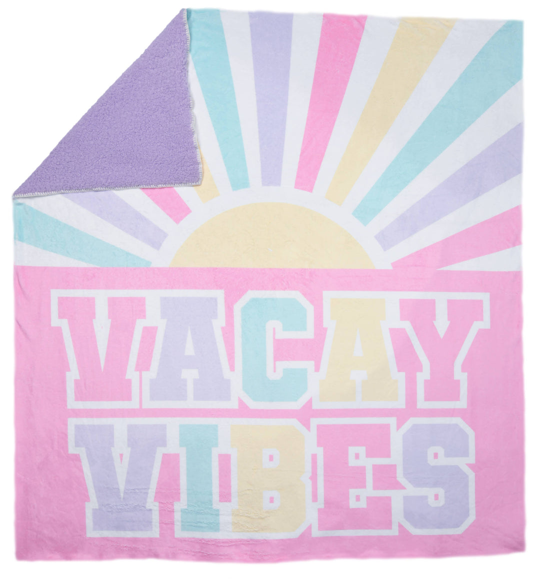 VACAY VIBES SHERPA BLANKET