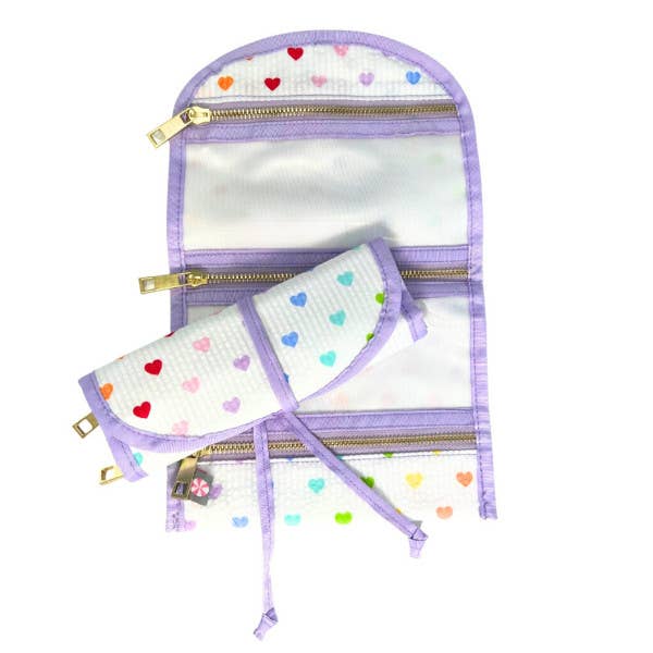 Mini Hang Around Tiny Hearts Seersucker | Mint