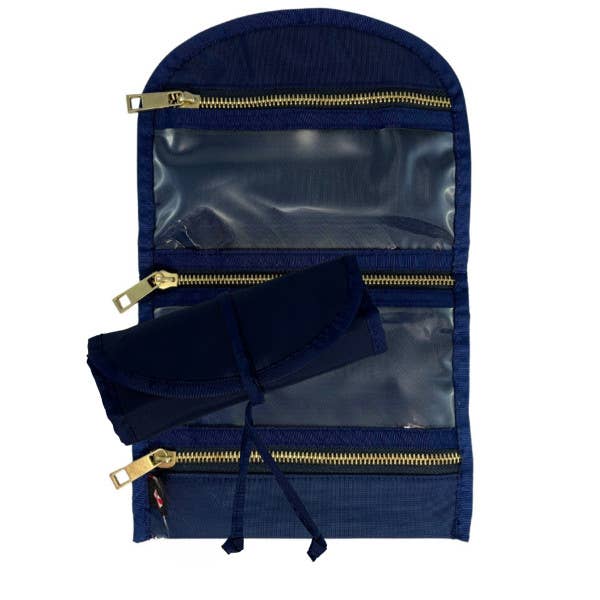 Mini Hang Around Navy Nylon Brass | Mint
