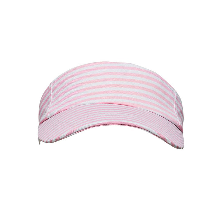 Pink Stripe Visor One Size