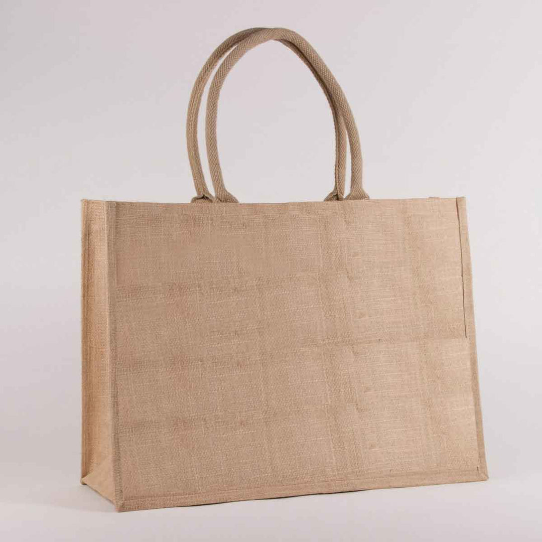 Jute Pocket Tote Natural by The Royal Standard